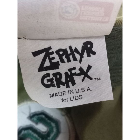 Zephyr Grafx Adjustable Green S College Hat - Picture 7 of 8